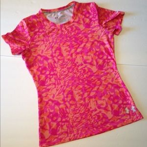 UA Under Armour Girls Youth Large Heatgear Top